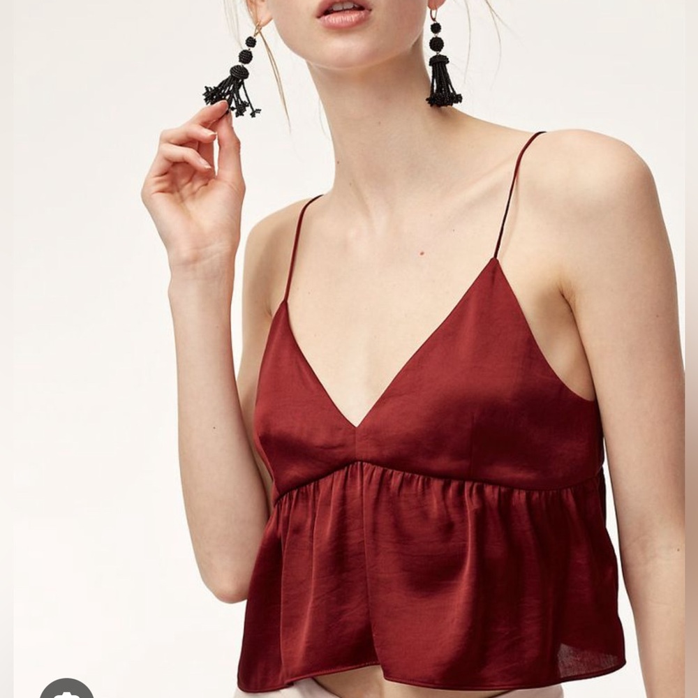 Aritzia little moon sedum camisole size s dark lillooet NWT
